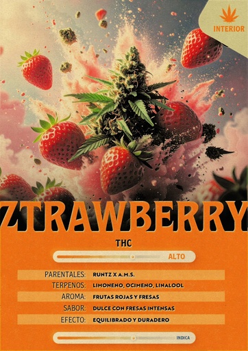 [MFI_ZTR5G] Ztrawberry (5 Gramos)