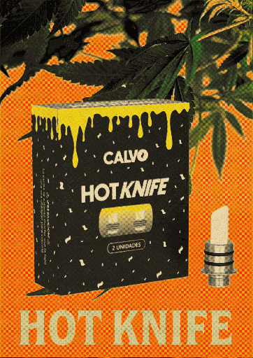Hot Knife (2 unid.) - Calvo Glass.